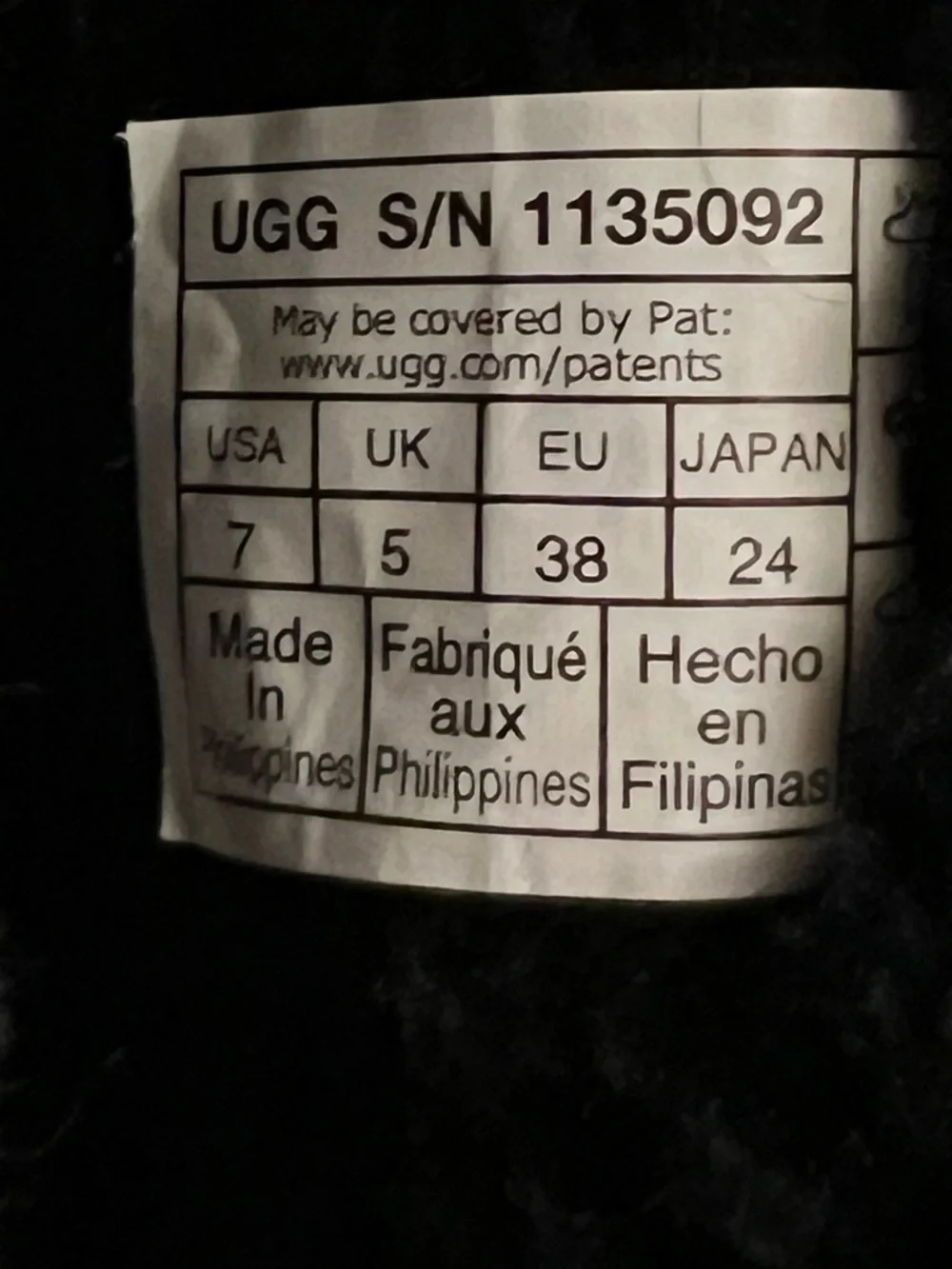 UGG Women's Classic Ultra Mini Platform boots in black suede. Size 7.